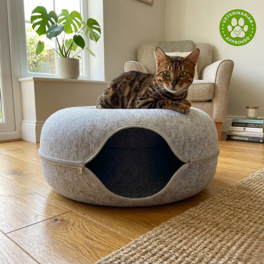 CozyCocoon™ - Viral Wool Cave (100% Natural Merino).